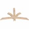 Ekena Millwork Davenport Smooth Timber Gable Bracket, Douglas Fir, 48"W x 30"H x 1 1/2"D x 3 1/2"F, 15/12 Pitch GBW048X30X0204DAV00SDF - alternate 5